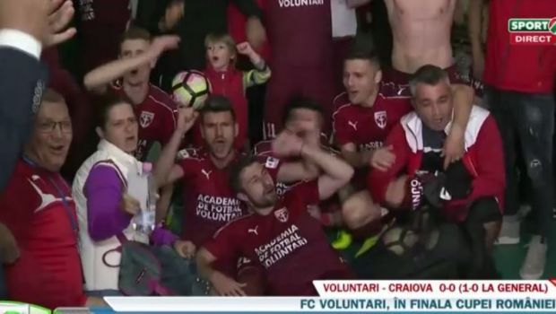 
	VIDEO: Voluntari 0-0 Craiova! ISTORIC: Voluntari joaca finala Cupei Romaniei! Acum 4 ani era in liga a 4-a! Voluntariul anunta ca isi depune DOSAR pentru a juca in Europa
