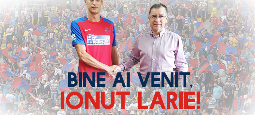 Steaua CFR Cluj FCSB Ionut Larie