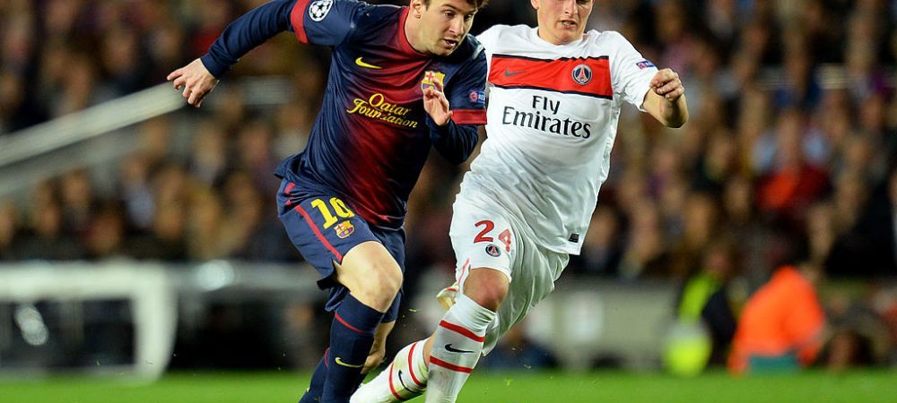 Lionel Messi Barcelona Marco Verratti PSG