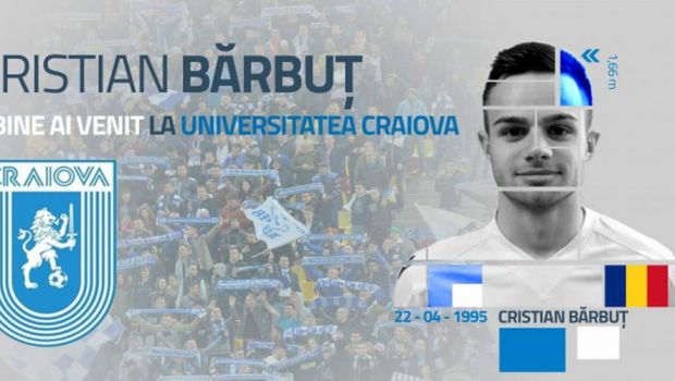 
	OFICIAL |&nbsp;CSU Craiova l-a transferat pe Cristian Barbut de la Poli Timisoara

