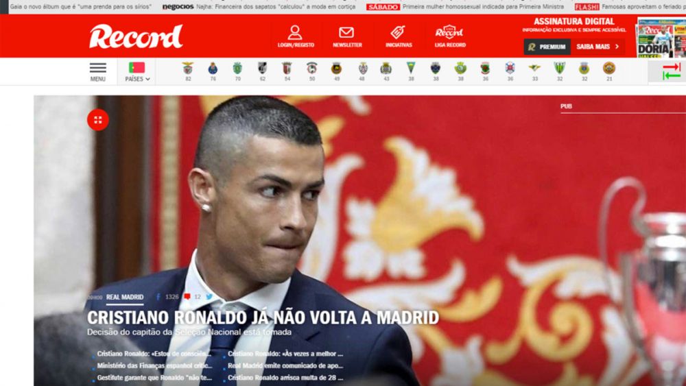 Soc urias: portughezii anunta ca Ronaldo nu mai vrea sa se intoarca in Spania, dupa Cupa Confederatiilor_1