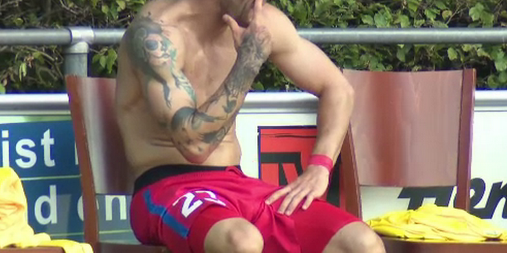 "Piratul" de la Steaua! Ce tatuaj IMENS si-a facut un jucator pe tot bratul. FOTO_1
