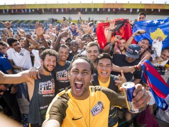 
	VIDEO FANTASTIC! Romania, campioana mondiala la fotbal sub ochii lui Neymar, dupa ce a invins in finala echipa Angliei
