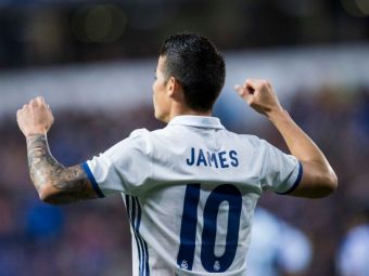 
	El ii ia locul lui James Rodriguez la Real Madrid! Cine va purta tricoul cu numarul 10! OFICIAL
