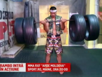 Rambo aprinde Moldova alaturi de McGregor de Romania si Sandu Lungu! Gala MMA "Arde Moldova" e AZI la Sport.ro, 20:00