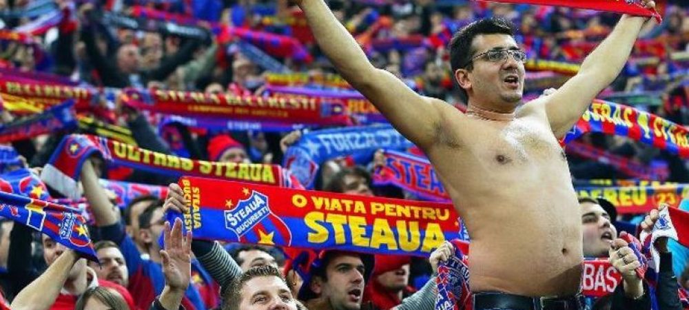 Steaua FCSB peluza nord Peluza Sud