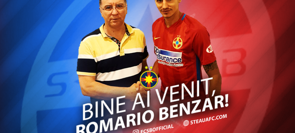 Steaua Dragos Nedelcu FCSB Romario Benzar