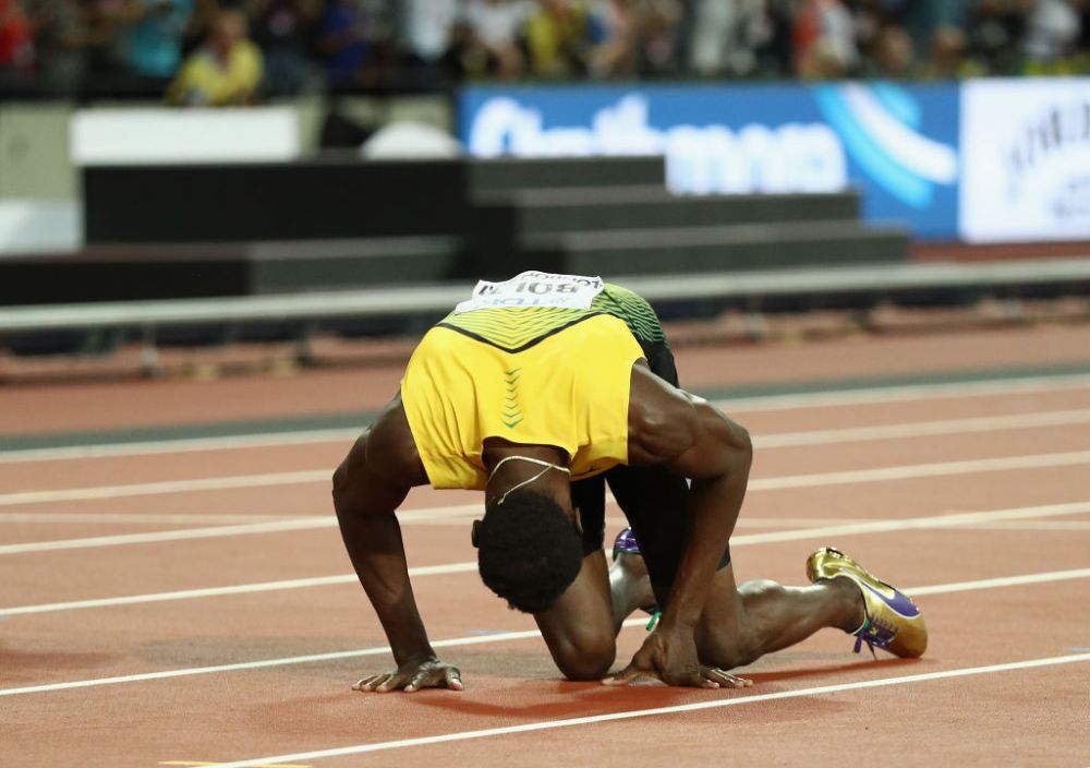 Ultima licarire a Fulgerului! Bolt, retragere in lacrimi, dupa o accidentare in finala mondiala a stafetei 4x100. Marea Britanie a luat aurul_2