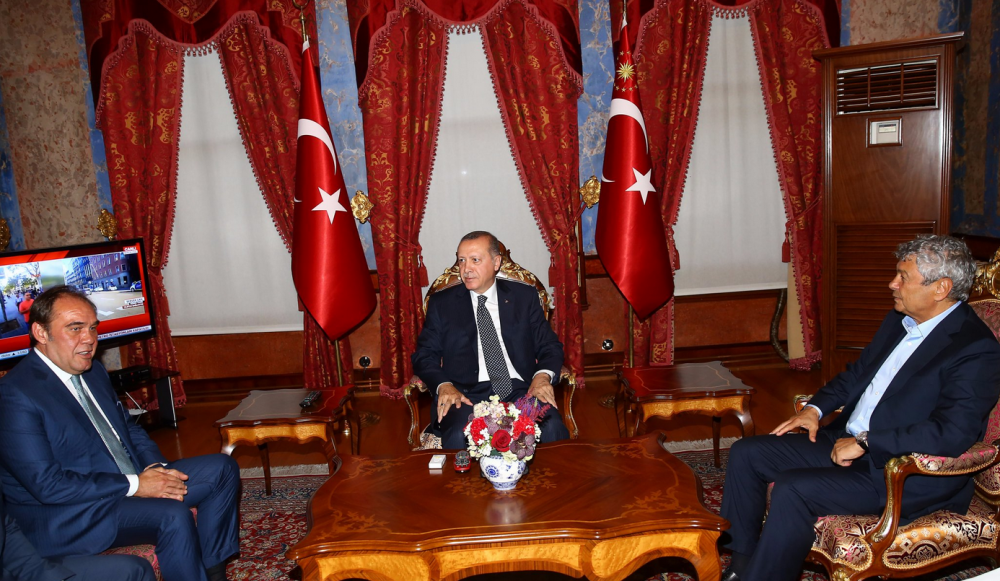 FOTO | Mircea Lucescu s-a intalnit cu presedintele Turciei, Erdogan: "O discutie incantatoare!"_2