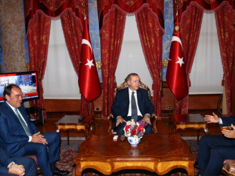 
	FOTO | Mircea Lucescu s-a intalnit cu presedintele Turciei, Erdogan: &quot;O discutie incantatoare!&quot;
