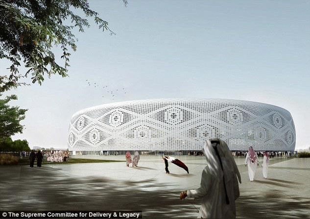 Luxul de pe stadionul arabilor! Cum va arata noua arena pentru Campionatul Mondial din 2022 FOTO_1