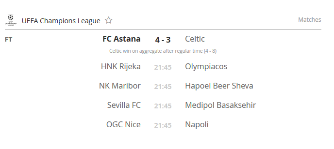 VIDEO: MECI NEBUN in playoff: Astana 4-3 Celtic! Nice 0-2 Napoli! Sevilla 2-2 Istanbul BB! Maribor e in grupele Champions League! Aici ai rezultatele si echipele calificate_1