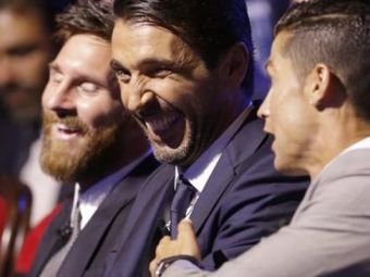 
	Pana si Messi a ras la gluma lui Ronaldo! Ce i-a spus portughezul lui Buffon VIDEO
