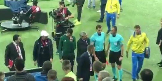 Imagini incredibile dupa Ucraina - Turcia! Mircea Lucescu a alergat dupa arbitri sa le arate ca au gresit! Ce a declarat dupa meci: FOTO_3
