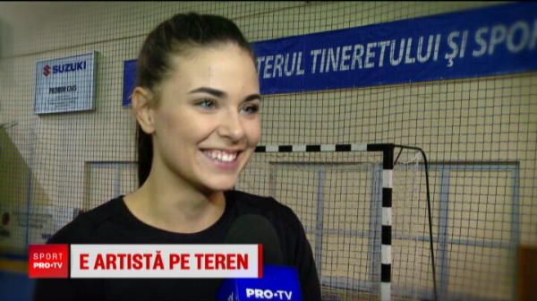 WOW! Cea mai frumoasa handbalista joaca la Cluj: "Lumea imi spune ca seman cu Antonia!" VIDEO_8