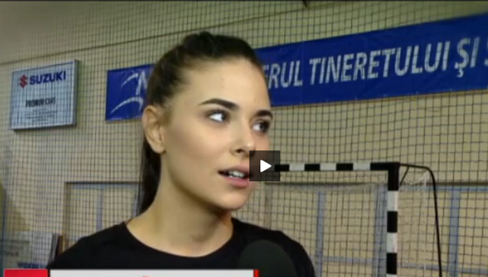 WOW! Cea mai frumoasa handbalista joaca la Cluj: "Lumea imi spune ca seman cu Antonia!" VIDEO_1