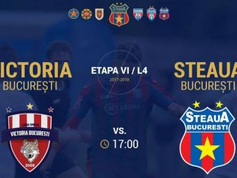 
	MASACRU in L4! Steaua a batut-o cu 11-0 pe Victoria! Predescu a marcat de 6 ori! Are un golaveraj INCREDIBIL
