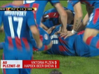 &nbsp;Un jucator crescut in Romania a marcat pentru Beer Sheva, in infrangerea cu Plzen din grupa Stelei. VIDEO