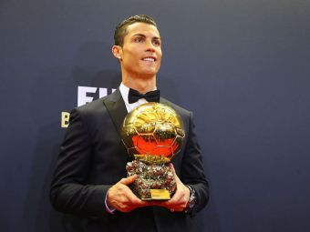 Cristiano Ronaldo si-a vandut Balonul de Aur! Trofeul, cumparat cu un munte de bani de fiul unui afacerist nascut in ROMANIA