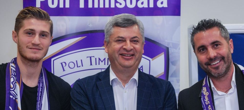 LPF ACS Poli Timisoara Liga Profesionista de Fotbal Sorin Dragoi