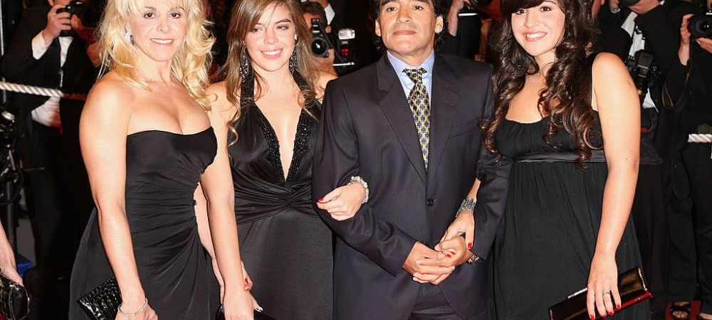 Diego Armando Maradona Dalma Maradona Giannina Maradona