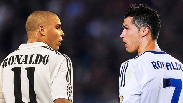 Ronaldo e unul singur: EL! :) Ronaldo a facut cel mai bun 11 din istorie fara Cristiano ori Ronaldinho, dar cu Messi. Cum arata