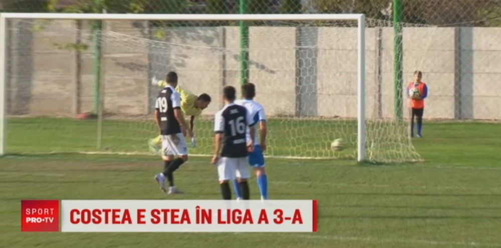 Unde a ajuns sa joace Florin Costea, la 32 de ani! Hagi din echipa lui a dat un gol de la mijlocul terenului VIDEO_3