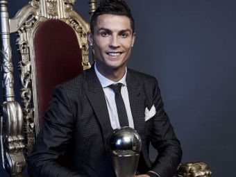 
	&quot;Este un sentiment frumos sa castig din nou acest premiu&quot; Reactia lui Cristiano Ronaldo, dupa ce a fost ales THE Best din nou
