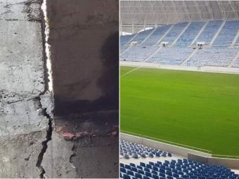 
	PROBLEME MARI la noul stadion al Craiovei! Arena de 52 de milioane de euro are CRAPATURI in structura de rezistenta! FOTO
