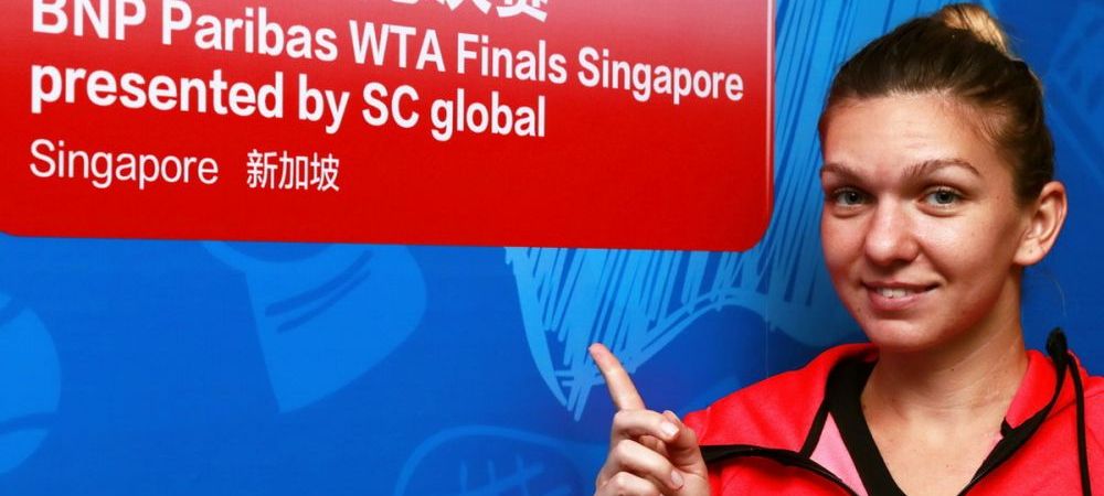 Simona Halep locul 1 WTA Singapore Turneul Campioanelor