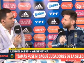 Messi a rupt tacerea si a raspuns acuzatiilor ca face selectia si numeste selectionerii la nationala