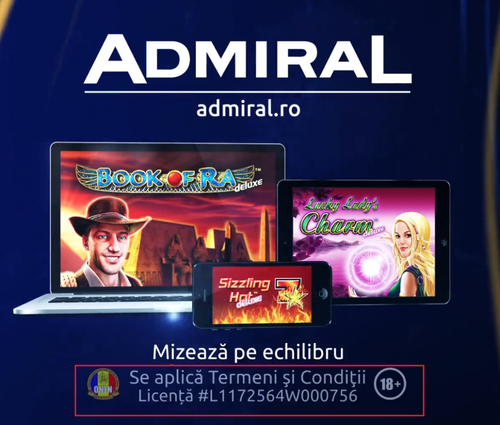 (P) Admiral.ro, noua platforma dedicata jocurilor de cazinou si pariuri sportive_2