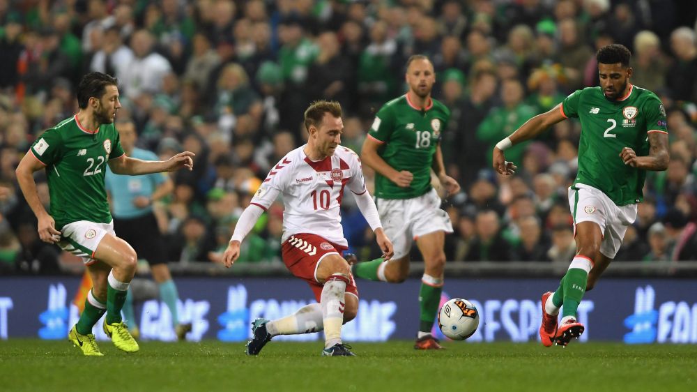 Sperante spulberate pentru irlandezi! Eriksen a reusit un hattrick, Danemarca este ultima tara europeana calificata la Mondial! Irlanda 1-5 Danemarca_4
