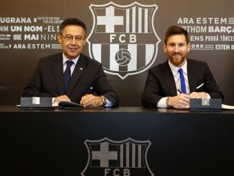 
	Messi si-a prelungit contractul cu Barcelona! Ce clauza uriasa de reziliere are noua intelegere
