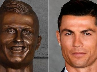 
	FOTO! Statuia lui Cristiano Ronaldo a fost modificata dupa 6 luni! Cum arata acum: varianta initiala a facut pe toata lumea sa rada
