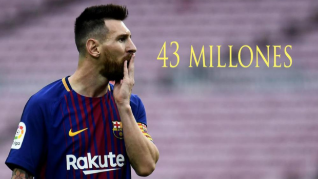 
	Messi a redevenit cel mai bine platit fotbalist din lume, in timp ce Ronaldo a iesit din TOP 3. Cum arata clasamentul, cu 5 fotbalisti din China in primii 10
