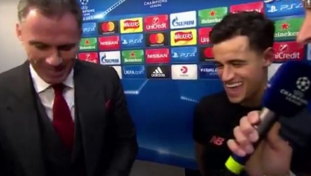 
	Moment GENIAL dupa ce Coutinho a marcat 3 goluri cu Spartak! A sunat telefonul in mijlocul interviului: &quot;Te cauta Barcelona?&quot; Care a fost replica
