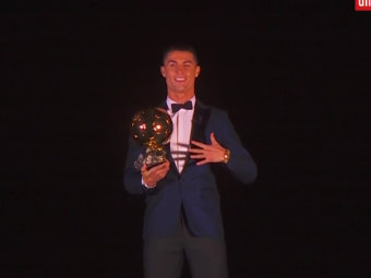 
	Ronaldo, mesaj pentru Messi dupa ce a castigat Balonul de Aur pentru a cincea oara! Portughezul a facut si anuntul decisiv in privinta viitorului sau la Real
