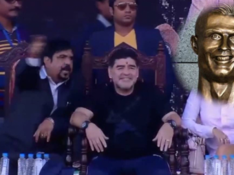 
	A ras degeaba de Ronaldo! Statuia lui arata chiar mai rau :)) Cum arata bustul pe care i l-au facut indienii lui Maradona

