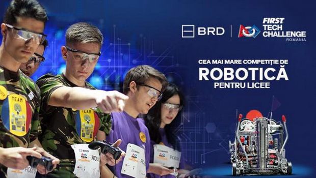 FIRST Tech Challenge: 1200 de elevi inscrisi la cea mai tare competitie intre ROBOTI din Romania! Castigatorii merg in America