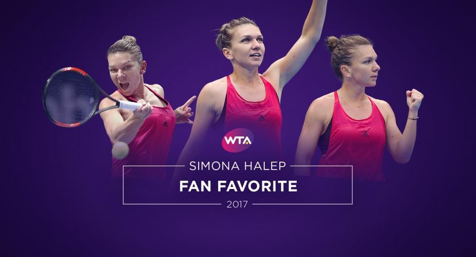Simona Halep, jucatoarea anului in ochii fanilor din toata lumea! Fantastic: Halep, votata "Fan Favorite"_1