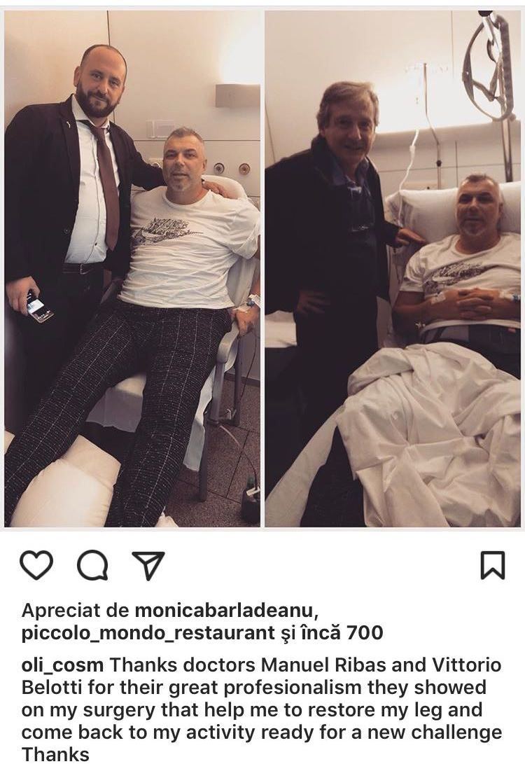 Cosmin Olaroiu a fost operat cu succes! Mesajul postat de antrenorul roman imediat dupa operatie_2