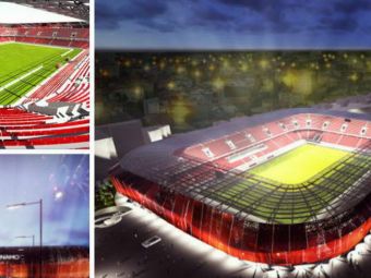 Dinamovistii au aflat cum va arata noul stadion de 40 de milioane FARA PISTA! Capacitate 25.000 locuri si acoperis!