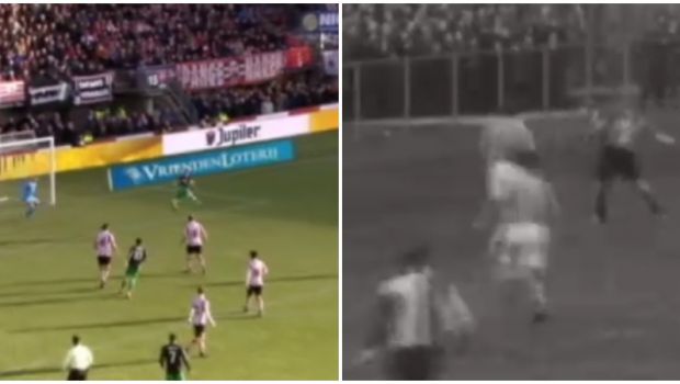 
	Poveste pentru legenda fotbalului! Un fotbalist de la Feyenoord a marcat la debut la fel ca strabunicul sau: VIDEO
