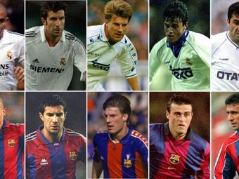 
	Hagi, in topul jucatorilor care au jucat atat la Real cat si la Barca! E in echipa selecta cu Figo, Ronaldo sau Luis Enrique
