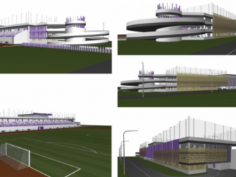 
	Proiect fabulos intr-un oras important al Romaniei: stadion de 5 stele, cu terenuri de fotbal PE TRIBUNE. Unde se va construi

