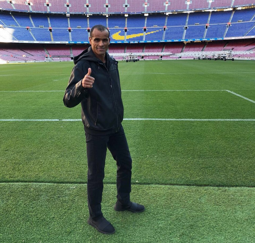 Dinamovistul Rivaldinho, in loja de onoare la Real Madrid - Barcelona! Si baiatul lui Mourinho a fost pe lista de invitati_6