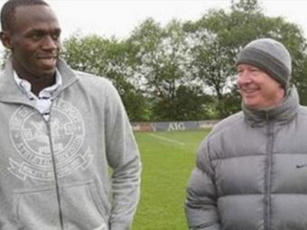 Usain Bolt l-a sunat pe Ferguson: &quot;Alo? Ajuta-ma sa joc la Manchester United!&quot; Ce raspuns a primit