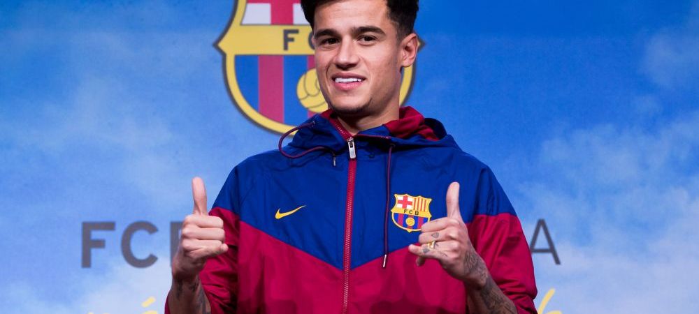 Cum arata sotia noului star de 160 de milioane al Barcelonei. Coutinho si Aine au o poveste asemenatoare cu cea a lui Messi si a Antonellei Philippe Coutinho Barcelona Spania