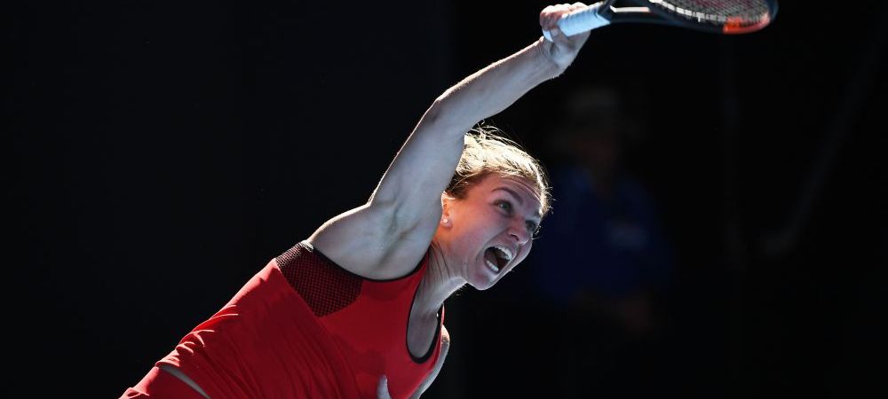 Simona Halep Australian Open Destanee Aiava